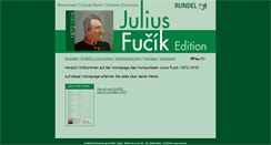 Desktop Screenshot of juliusfucik.de