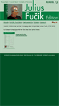 Mobile Screenshot of juliusfucik.de